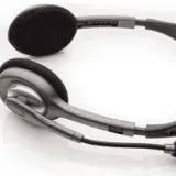 Logitech H110, микрофон, сиви