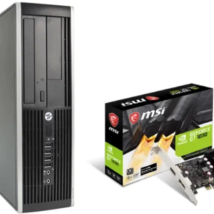 HP Геймърски компютър Compaq 6200 Pro + GeForce GT 1030 2GB
