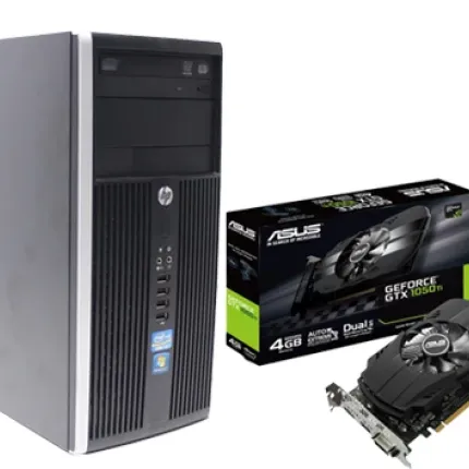 HP Геймърски компютър Compaq 6200 Pro + GeForce GTX 1050 TI 4GB