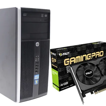 HP Геймърски компютър Compaq 6200 Pro + GeForce GTX 1650