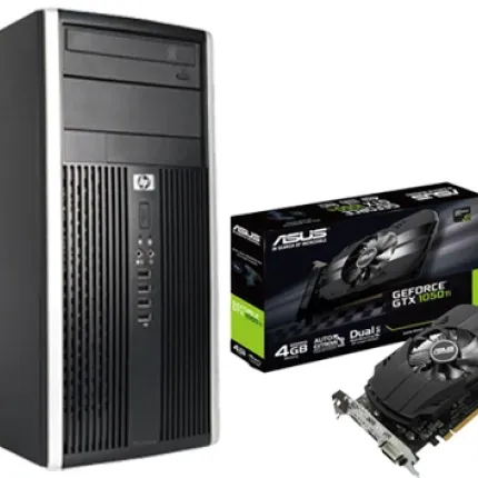 HP Геймърски компютър Compaq Elite 8300 + GeForce GTX 1050 TI 4GB