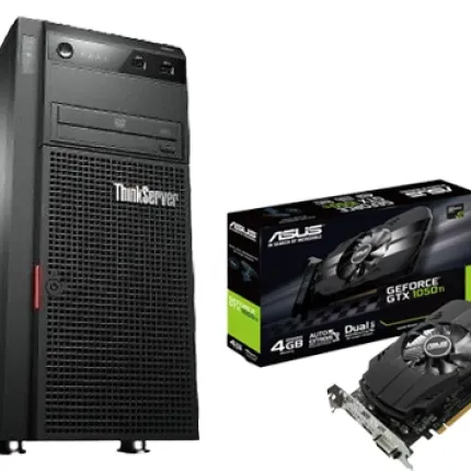 Lenovo Геймърски компютър ThinkServer TS430 + GeForce GTX 1050 TI 4GB