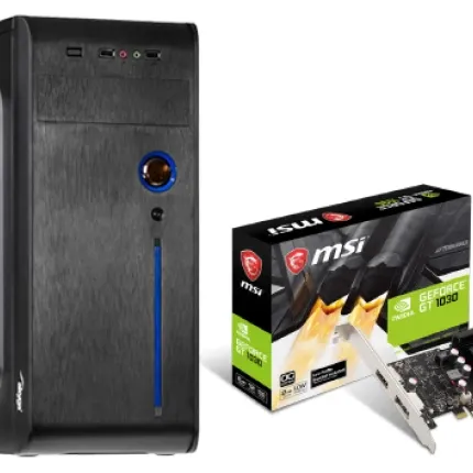 Other Геймърски компютър с дъно MSI H110M + GeForce GT 1030 2GB