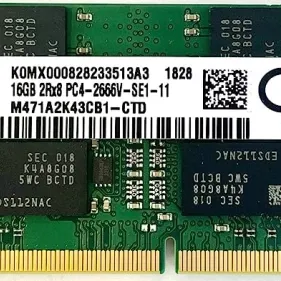 Samsung 16GB DDR4 2400/2666