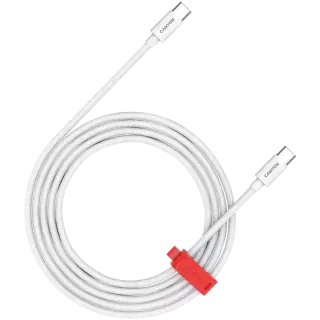 Canyon Кабел (USB-C(м) към USB-C(м)) CC60AB C-C 60W Braided 1.2m CND-CC60AB12W