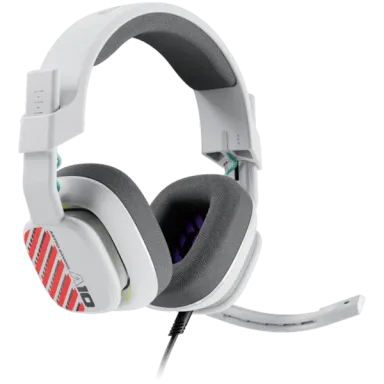 LOGITECH ASTRO A10 Wired Gaming Headsets - STAR KILLER BASE - WHITE - 3.5 MM
