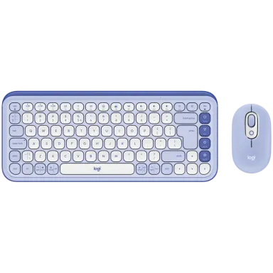 LOGITECH POP ICON COMBO - LILAC - US INT'L - BT  - INTNL-973