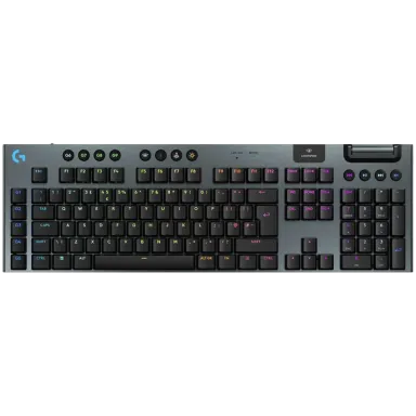 LOGITECH G915 X LIGHTSPEED Wireless Gaming Keyboard - BLACK - US INT'L - 2.4GHZ/BT  - EMEA28i-935 - TACTILE