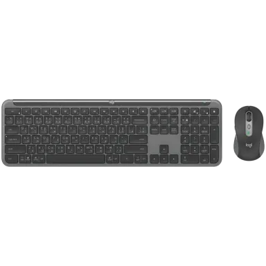 LOGITECH Signature Slim Combo MK950 - GRAPHITE - US INT'L - 2.4GHZ/BT- INTNL-973