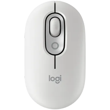 LOGITECH POP Mouse with emoji - OFF-WHITE - BT  - EMEA28i-935 - FY25,TERRA