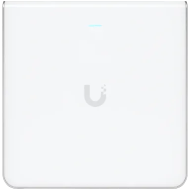 UBIQUITI U6 Enterprise In-Wall, 10 spatial streams, 115 m² (1,250 ft²) coverage, 600+ connected devices, Powered using PoE+/PoE++, (4) GbE ports with…