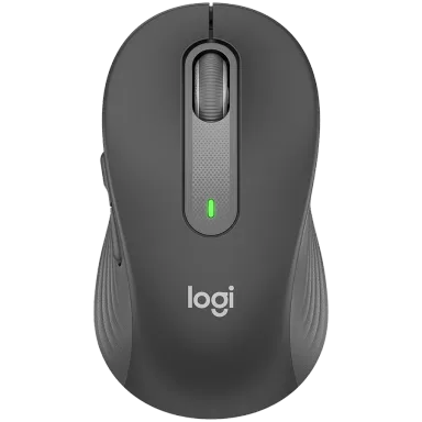 LOGITECH M650L Signature Bluetooth Mouse - GRAPHITE - LEFT