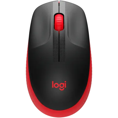 LOGITECH M190 Wireless Mouse - RED
