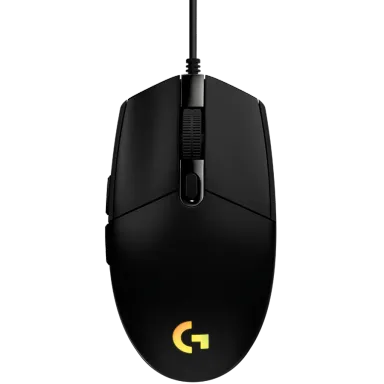 LOGITECH G102 LIGHTSYNC Corded Gaming Mouse - BLACK - USB - EER