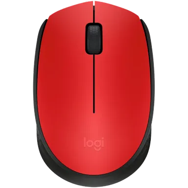 LOGITECH M171 Wireless Mouse - RED