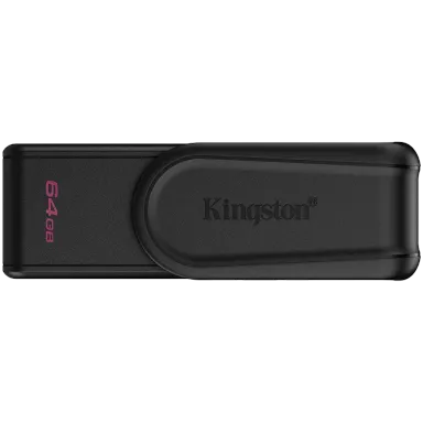 Kingston  64GB Portable USB 3.2 Gen 1 DataTraveler Exodia S (Black/Black)