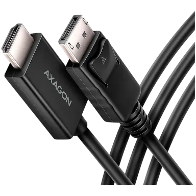 AXAGON RVD-HI20C2 DisplayPort - HDMI 2.0 cable 1.8m 4K/60Hz
