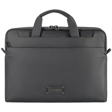 TUCANO WORK OUT 5 SLIM BAGS FOR MacBook Pro 14/ MacBook Air/Pro 13/ Laptop 13, Black