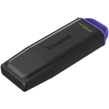 KINGSTON 512GB Portable USB 3.2 Gen 1 DataTraveler Exodia Black/Purple