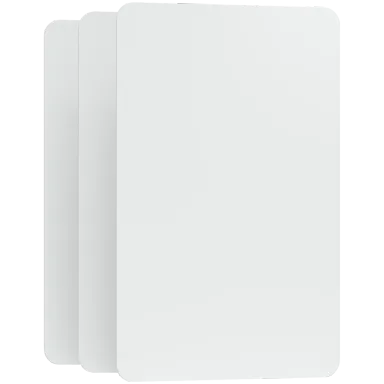 10-pck of highly-secure NFC crds used for access control within UniFi - White