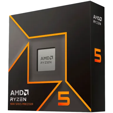 AMD CPU Desktop Ryzen 5 6/12T 9600X  (3.9GHz/5.4GHz,38MB,65W,AM5) box, with Radeon Graphics