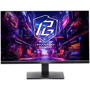 Asrock Gaming Monitor, 27" QHD(2560x1440) IPS, Anti-Glare, 180 Hz, 99% sRGB, 1000:1, 16:9, 400 cd/m², 178º/178º, 1ms (MPRT), AMD FreeSync…