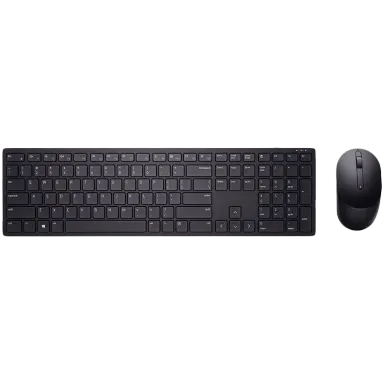 Dell Pro Wireless Keyboard and Mouse - KM5221W - US International (QWERTY) - Black