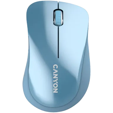 CANYON MW-11, 2.4 GHz  Wireless mouse ,with 3 buttons, DPI 1200, Battery:AAA*2pcs  ,Blue67*109*38mm 0.063kg