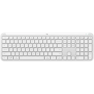 LOGITECH SIGNATURE SLIM WIRELESS KEYBOARD K950 - OFF WHITE - US INT'L - 2.4GHZ/BT - INTNL-973