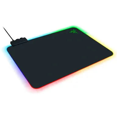 Razer Firefly V2, Razer Chroma customizable RGB lighting, Micro-textured surface, Built-in cable catch, All-round edge lighting, 19 lighting zones…