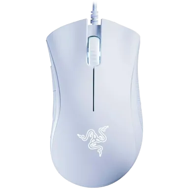 RAZER DeathAdder Essential White Gaming Mouse, 6400 DPI