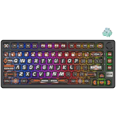 ROYAL KLUDGE RKM75 HE Hephaestus Gaming Keyboard Mint switch