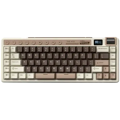 ROYAL KLUDGE RK M70 Mocha Grey Gaming Keyboard Cream switch