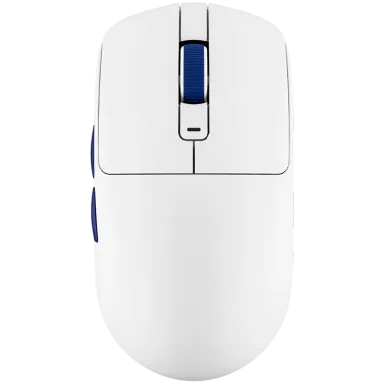 ROYAL KLUDGE M30 White Blue Gaming Mouse PAW 33111K