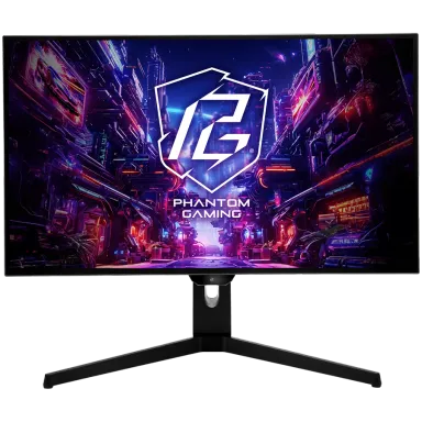 Asrock Gaming Monitor, 27" QHD(2560x1440) OLED, 240 Hz, 129% sRGB, 1 500 000:1, 16:9, 178/178, 0.03 ms, 275 nits, AMD FreeSync™, Height, Swivel…