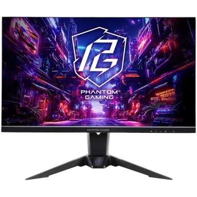 Asrock Gaming Monitor, 27" QHD(2560x1440) IPS, 180 Hz, 99% sRGB, 1000:1, 16:9, 400 cd/m², 178º/178º, 1ms (MPRT), AMD FreeSync, Flicker-free, Height…