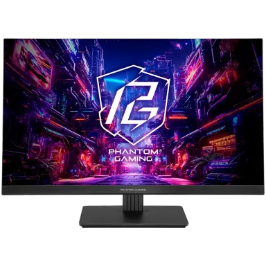 Asrock Gaming Monitor, 27" FHD(1920x1080) IPS, 180 Hz, 123 sRGB, 1000:1, 450 cd/m, 178/178, 1ms (MPRT), Flicker-free, 2x 2W Speakers, 2x HDMI 2.0, 1x…