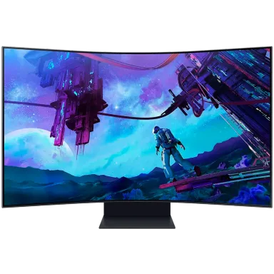 Monitor LED Samsung LS55CG970NUXDU Odyssey G97NC, 55" UHD Curved 1000R 16:9 (3840x2160) VA 165Hz, 600 cd/㎡, 1m:1, HDR 10 +, 1ms (GTG), 178/178, FS…