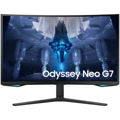 Monitor LED Samsung LS32BG750NPXEN Odyssey G75NB, 32" UHD Curved 1000R 16:9 (3840x2160) VA 165Hz, 350 cd/㎡, 1m:1, Q HDR 2000, 1ms (GTG), 178/178…