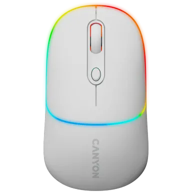 CANYON mouse MW-22 2in1 BT/ Wireless Snow White