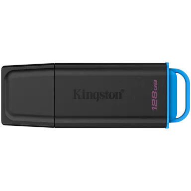 KINGSTON 128GB Portable USB 3.2 Gen 1 DataTraveler Exodia Black/Blue