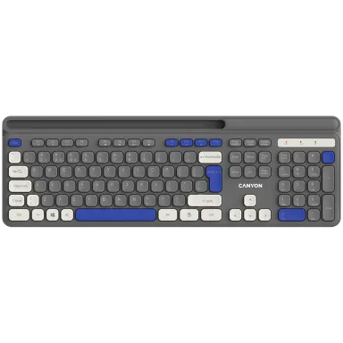 CANYON keyboard HKB-W03 EN AAA Wireless Grey