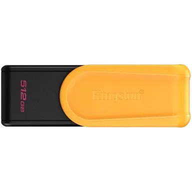 Kingston 512GB Portable USB 3.2 Gen 1 DataTraveler Exodia S (Black/Yellow)