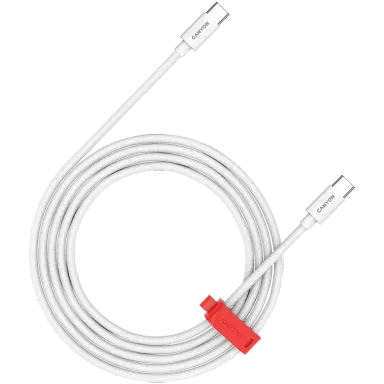 CANYON cable CC100AB C-C 100W Braided 1.2m White
