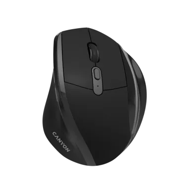 CANYON mouse OnClick 17 Ergonomic 6 buttons 1600DPI Wireless Black