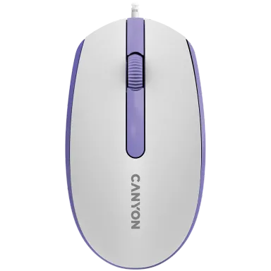 CANYON mouse M-10 Wired White Lavender