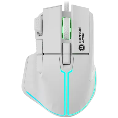CANYON mouse Fortnax GM-636 RGB 9buttons Wired White