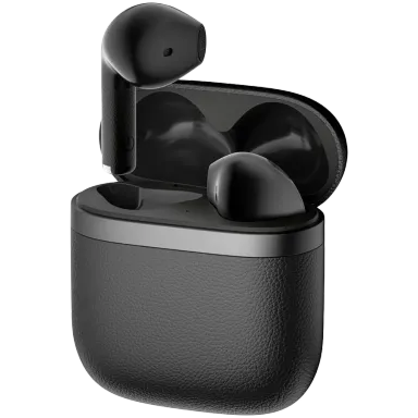 Edifier W200Ts TWS Earbuds, BT V5.3, Touch controls, Up to 22H Battery, USB-C, IP54, Black