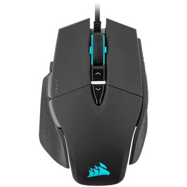 CORSAIR M65 RGB ULTRA, Backlit RGB LED, Optical, Silver ALU, Black