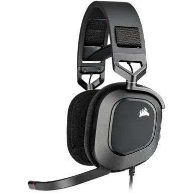 CORSAIR HS80 RGB USB Headset, Carbon - EU